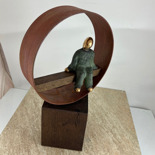 Lige her.. i nuet vil jeg nyde troen på, at jeg kan det jeg vil og tør