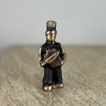 En smagfuld kok - En håndlavet bronzeskulptur og en personlig gave til en kok