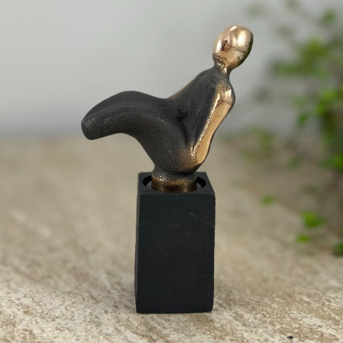 Når enden er god – Vinprop i bronze